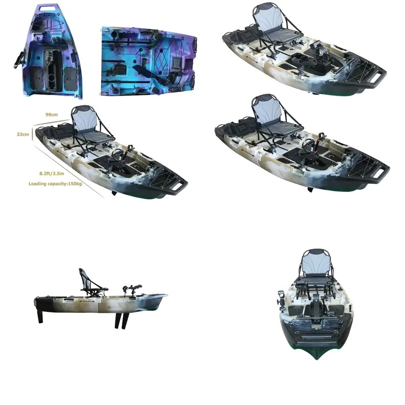 Fishing Kayak Seat - 8ft Modüler Tek Kişilik Fin Pedal