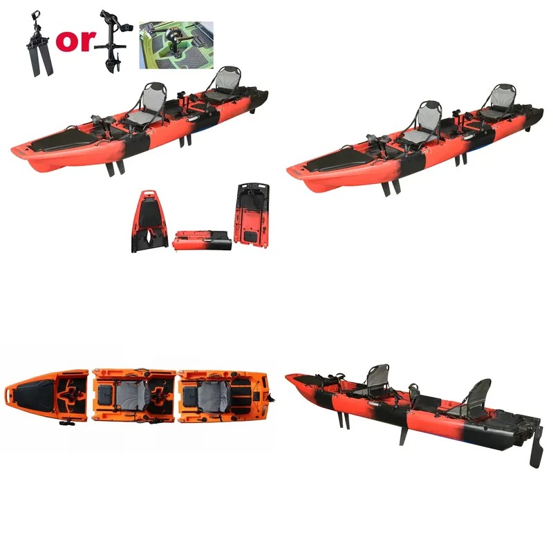 Fishing Kayak Sit On Top - Sıcak Fırsat 14FT 2 Kişilik Çift