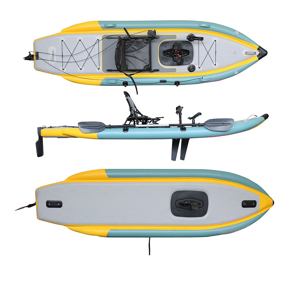 Fishing Kayak Sit On Top - Pedal Tahrikli Katlanabilir Şişme PVC Üstten